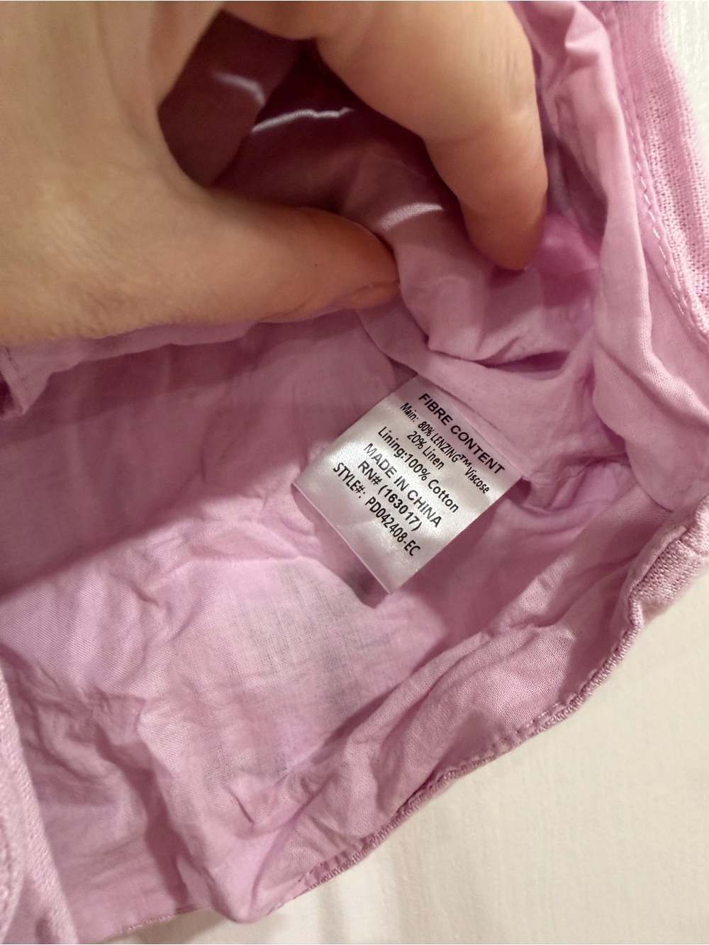 Princess Polly Light Pink Embroidered Tie-Front Tank - Picture 5 of 9